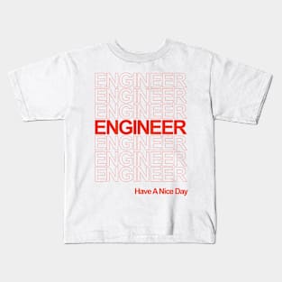 Thanks Engineers Kids T-Shirt